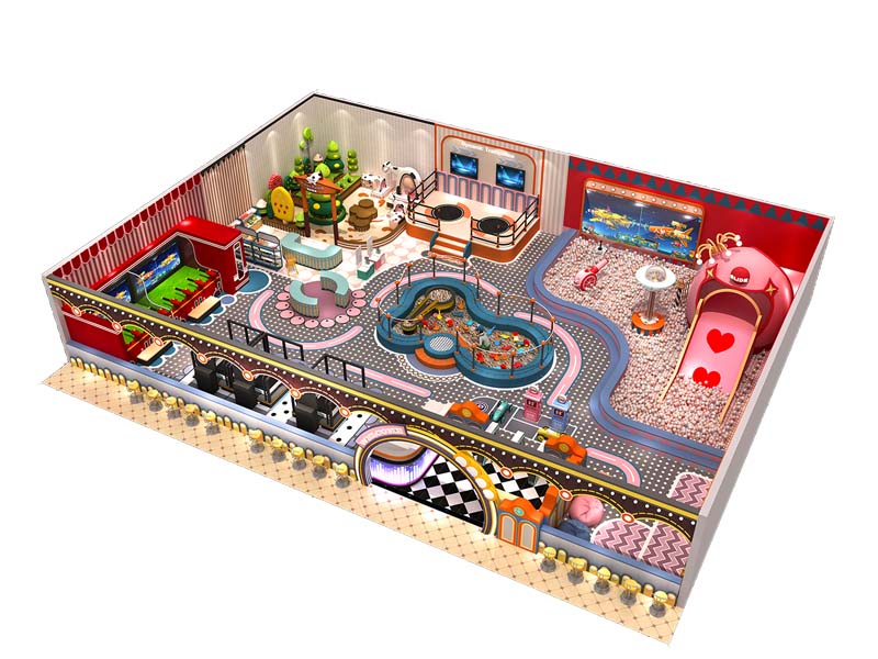 Kids Play Large Indoor Play Set With Slide Playground