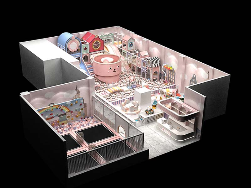 Safe, Comfort - oriented and Newly - designed Commercial Children's Indoor Playground