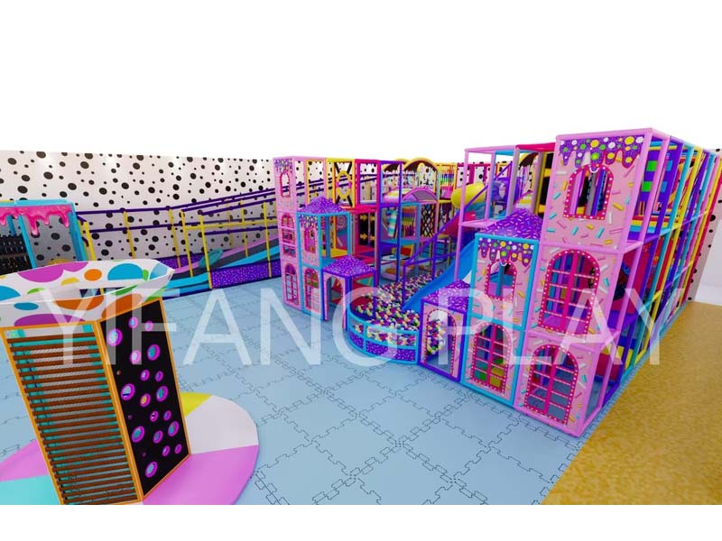 Candy Theme Indoor Playground Equipment