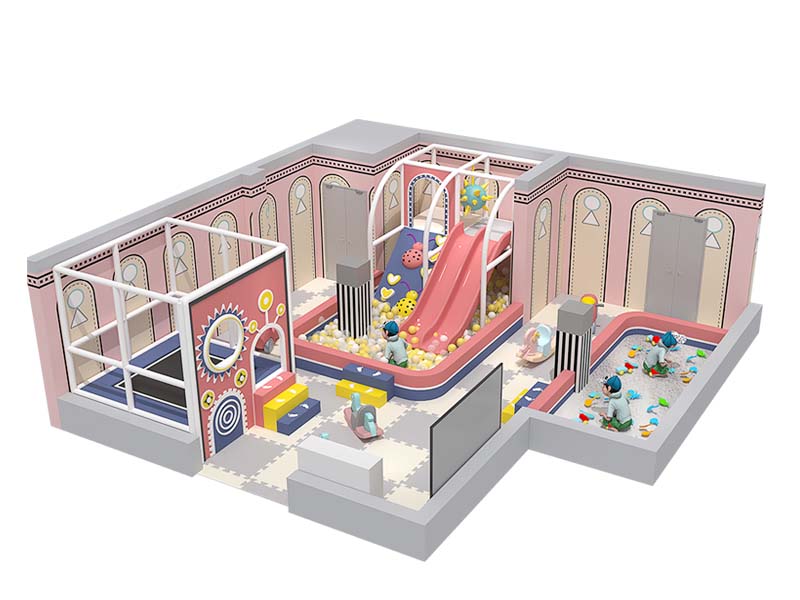 Commercial Indoor Playset Inside Play Equipment Active Play Structure