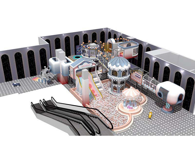 Popular Kids Indoor Playground Equipment In Shopping Mall